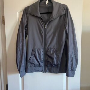 Women’s Under Armour Gray Full Zip Fitted Jacket